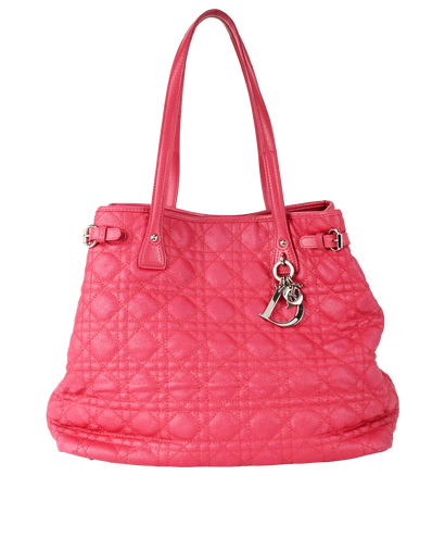 Medium Panarea Tote, £450, Handbags, Pink, Leather, Front view